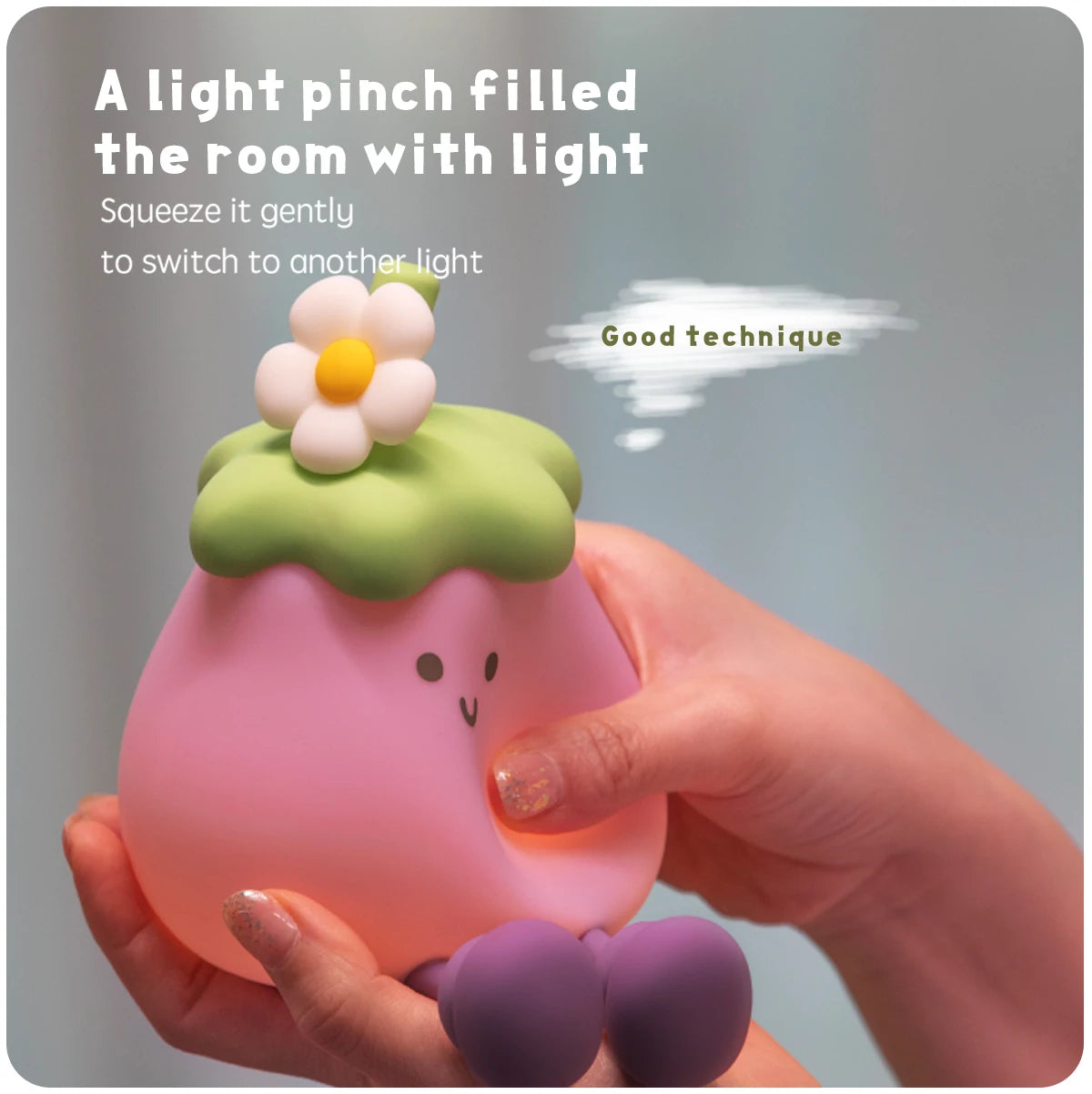 Eggplant Night Light