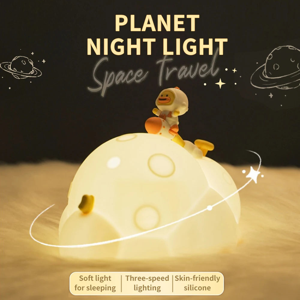 Planet Duck Silicone Night Light