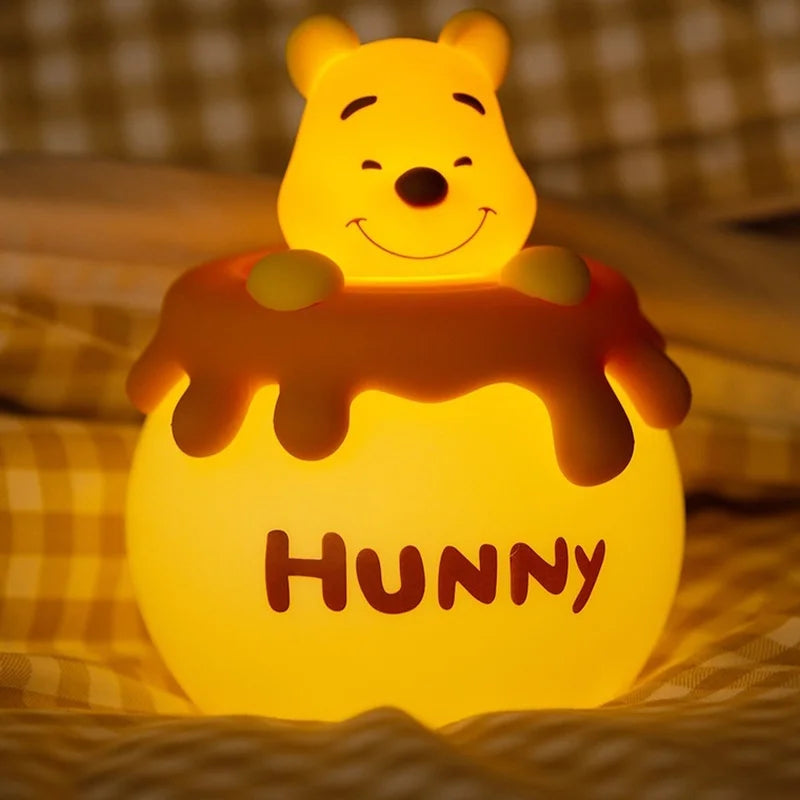 the Pooh Bee Jar Shaped Night Light