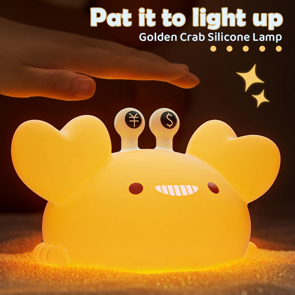 Crab Silicone Night Light