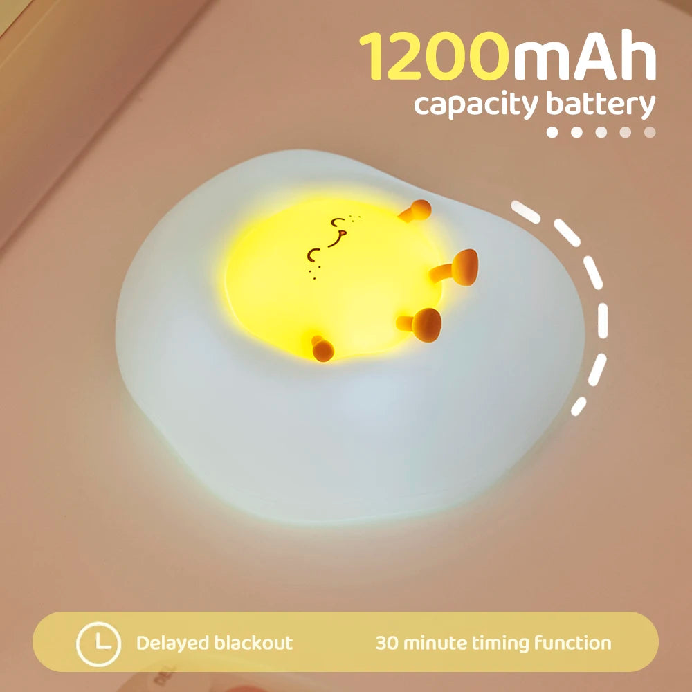 Lovely Egg Night Light with Timing Function