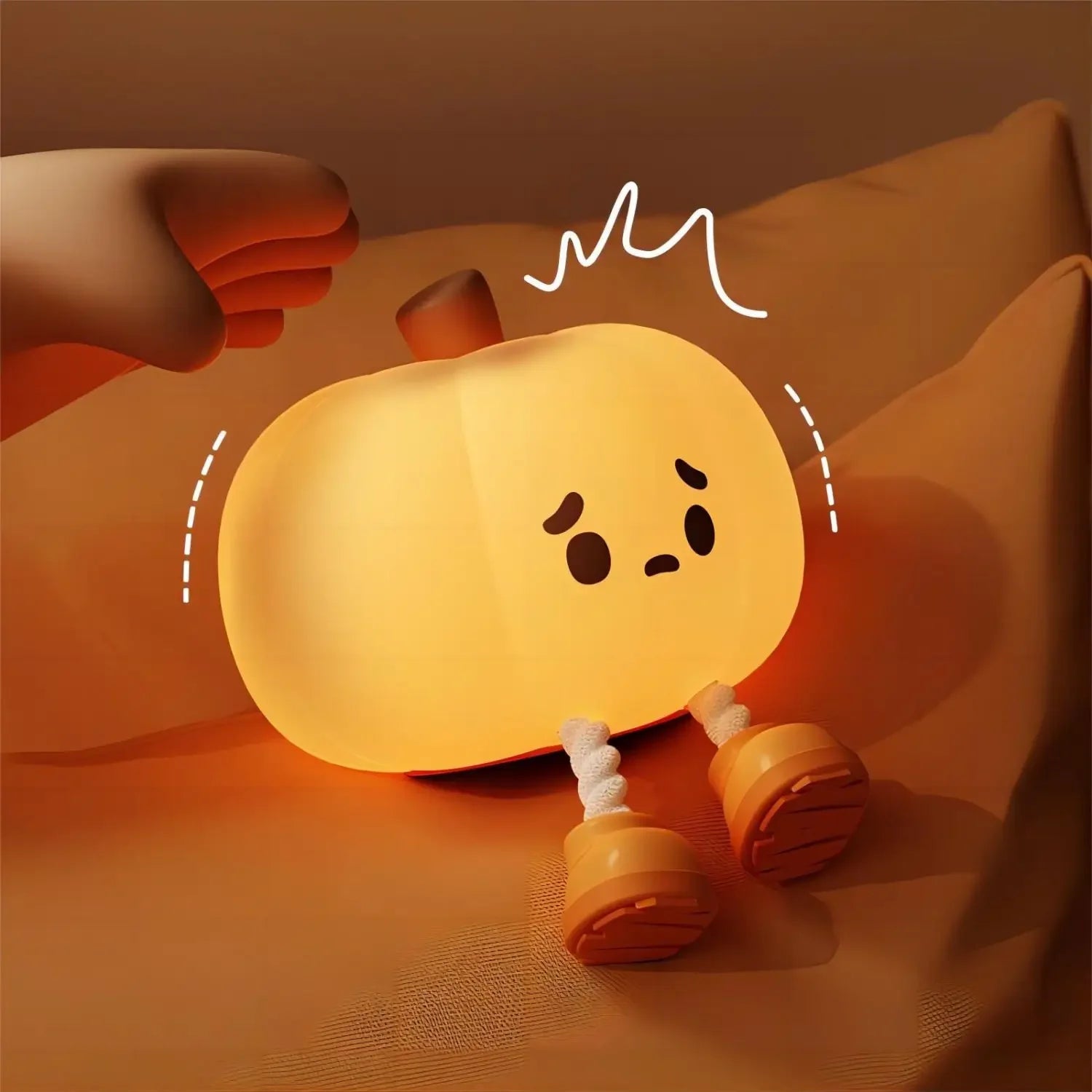 Pumpkin Silicone Night Light