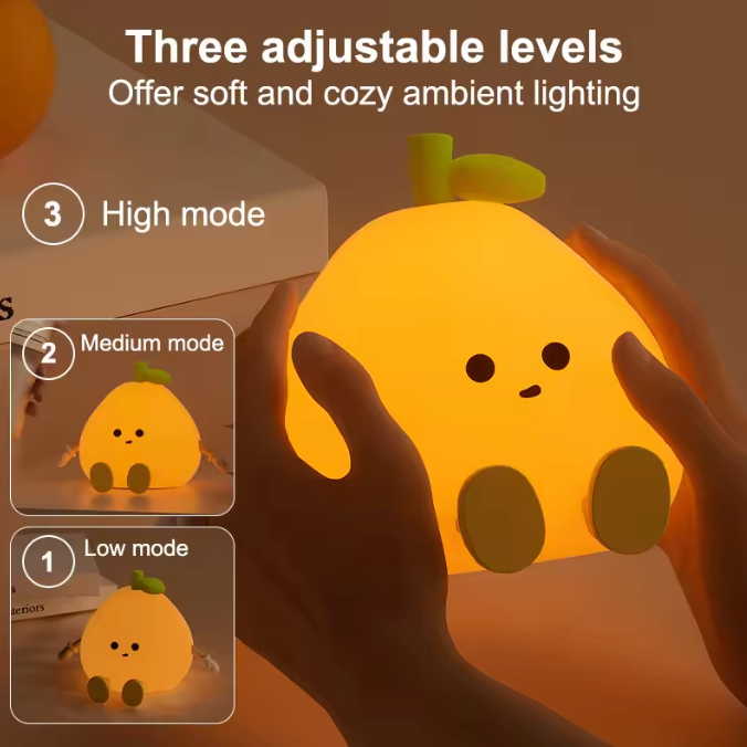 GlowPal Orange Nightlight - GlowPal