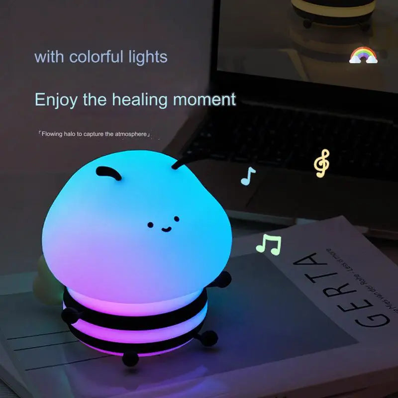 Soft Honeybee Night Light
