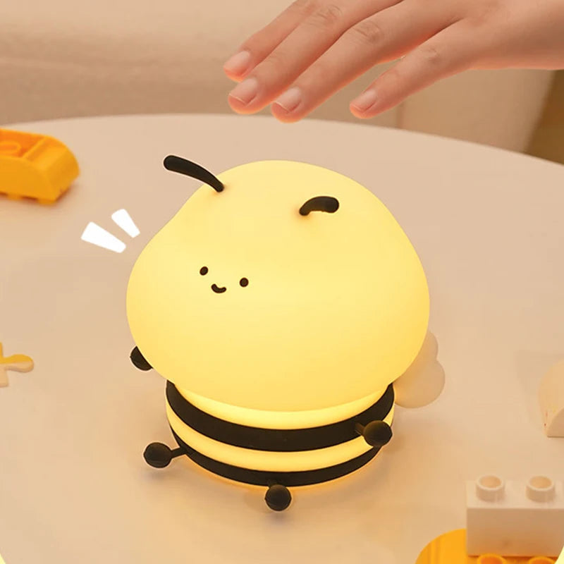 Soft Honeybee Night Light