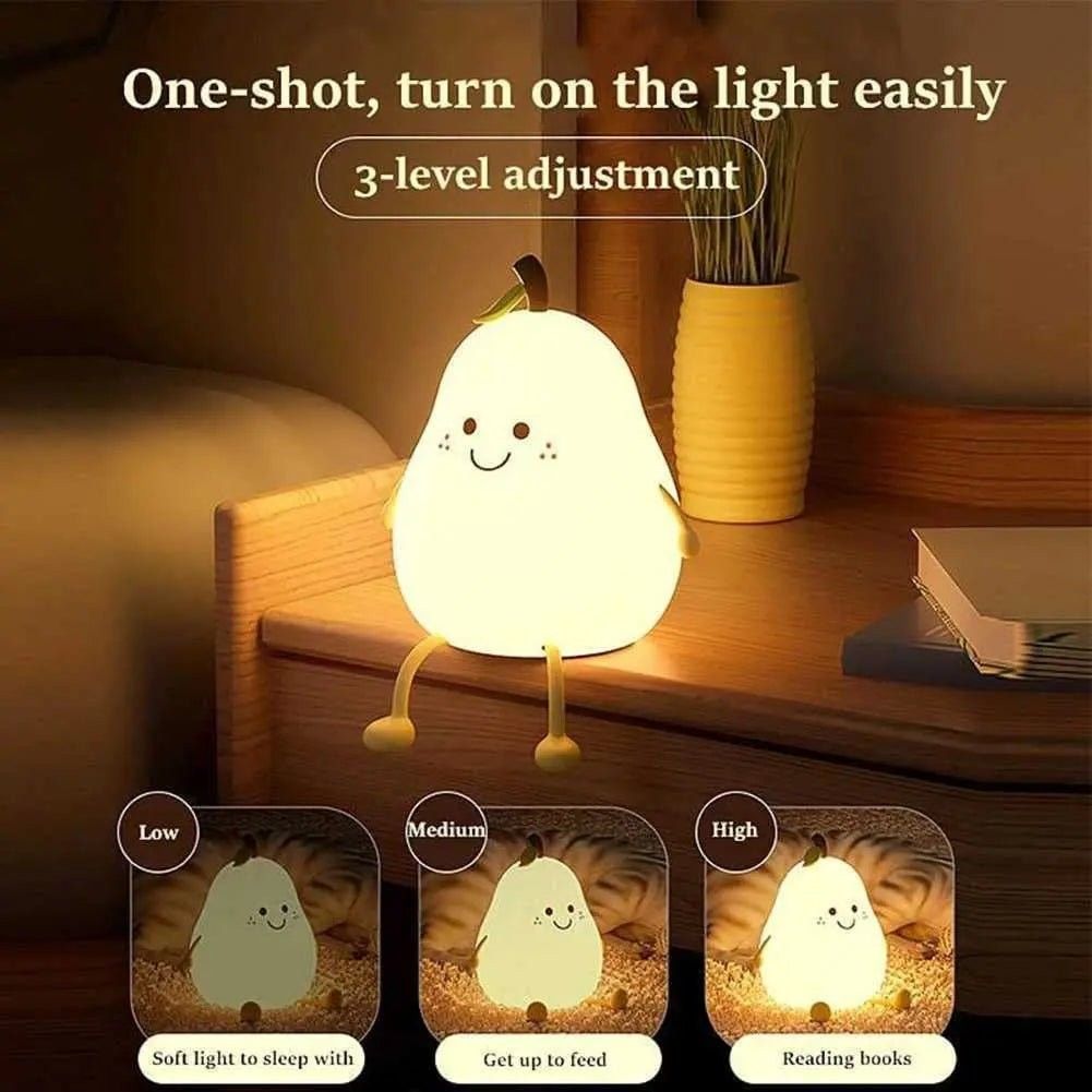 GlowPal Pear Nightlight - GlowPal