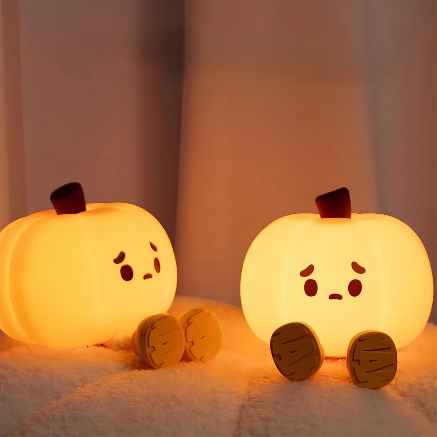 Pumpkin Silicone Night Light