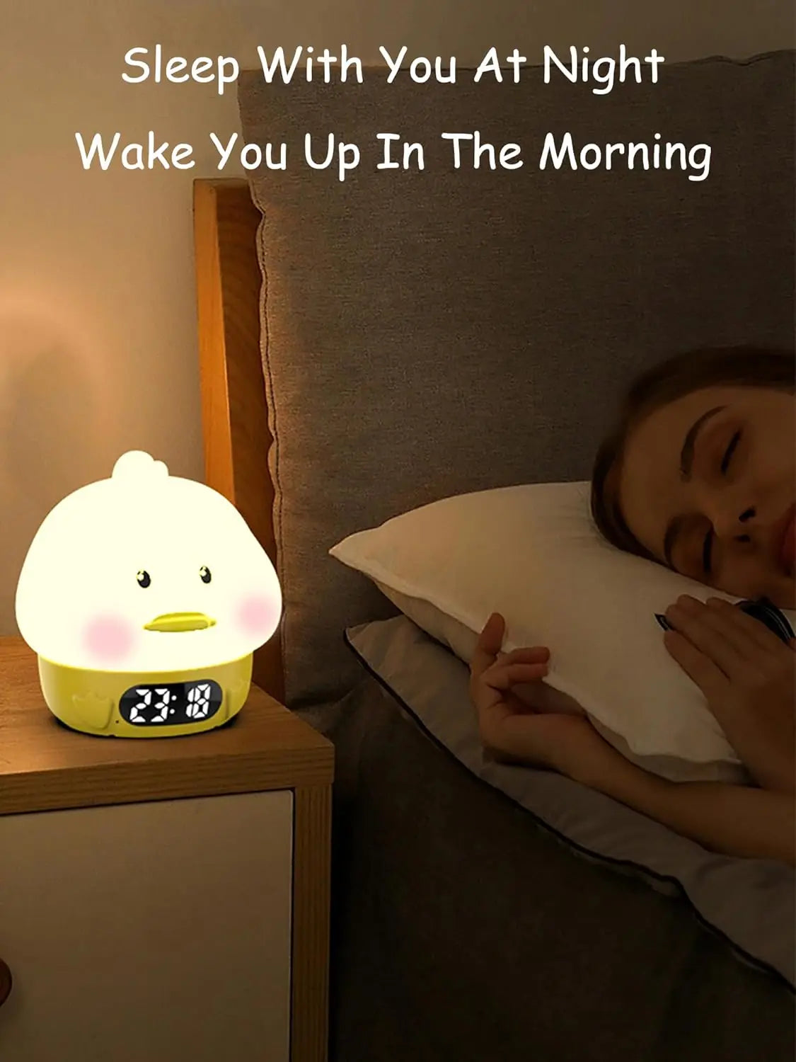 GlowPal QuackClock Nightlight - GlowPal