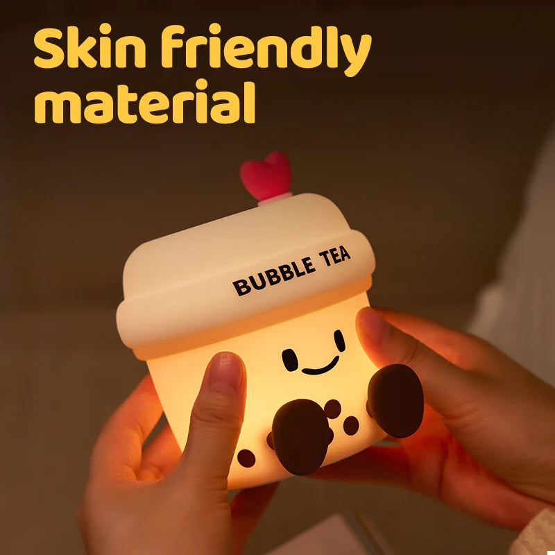 Cute Night Lamp With Skin Protection Material
