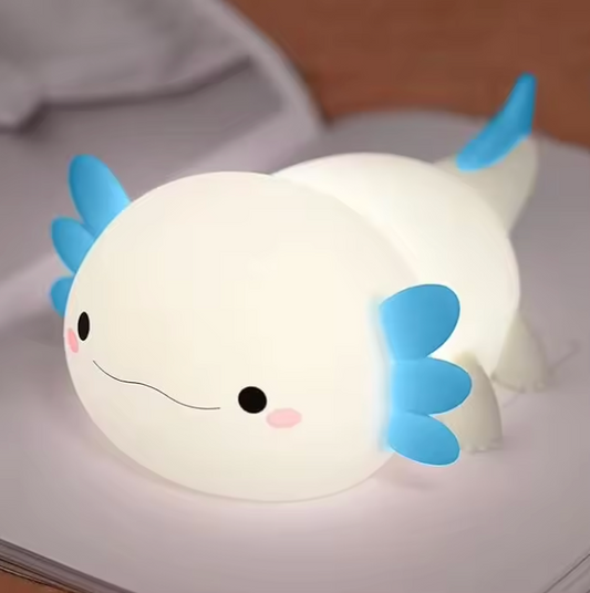 GlowPal Axolotl Lamp - Ocean Blue Limited - GlowPal