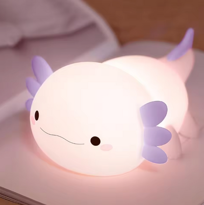 GlowPal Axolotl Nightlight - Purple Sakura Limited