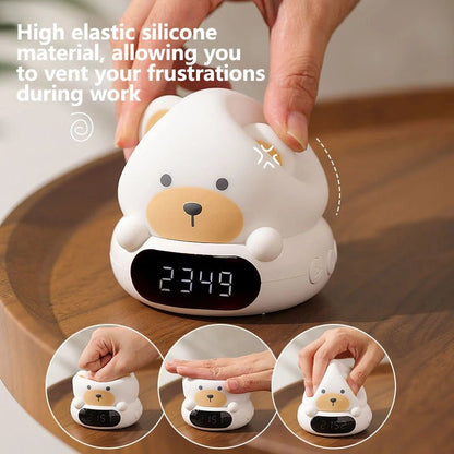 GlowPal BearClock Nightlight - GlowPal