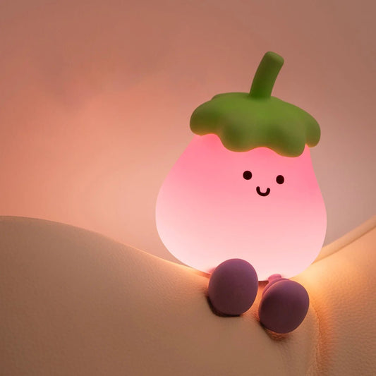 GlowPal Eggplant Nightlight - GlowPal