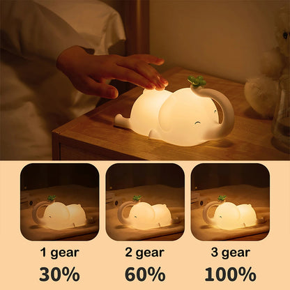 GlowPal Elephant Nightlight - GlowPal