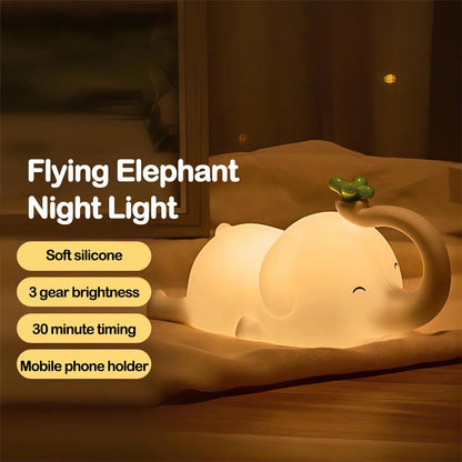 GlowPal Elephant Nightlight - GlowPal