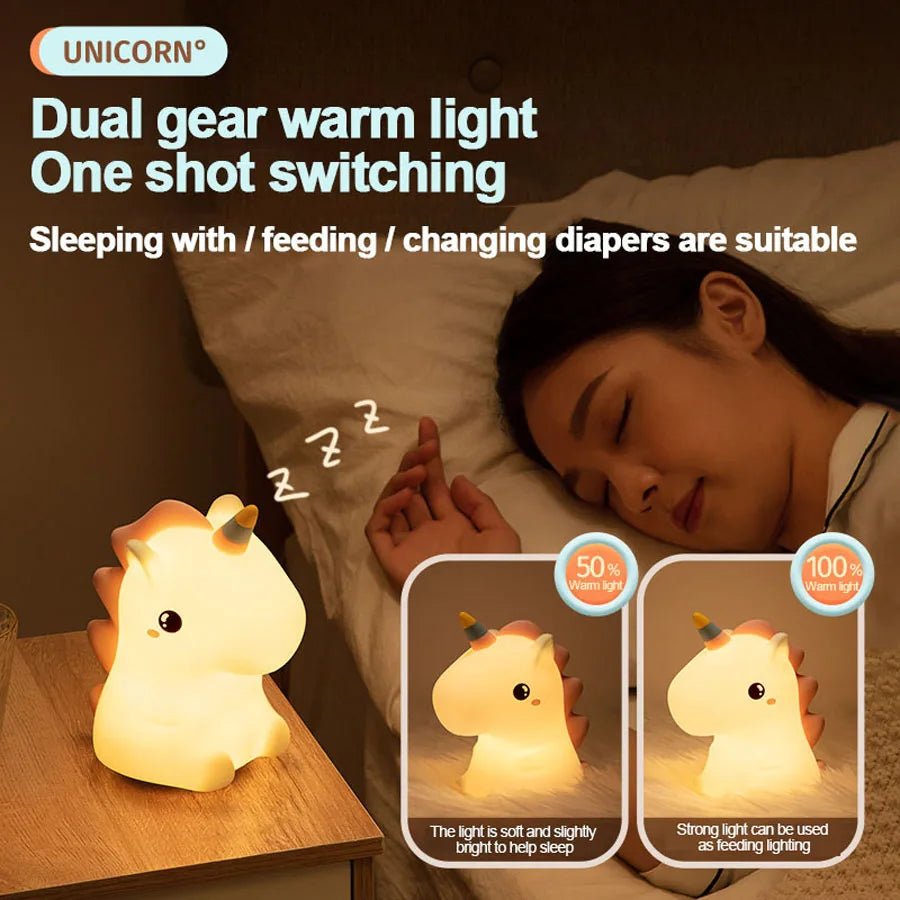 GlowPal Glowicorn Nightlight - GlowPal