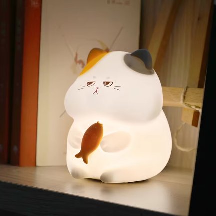 GlowPal Gluttonous Cat Nightlight - GlowPal