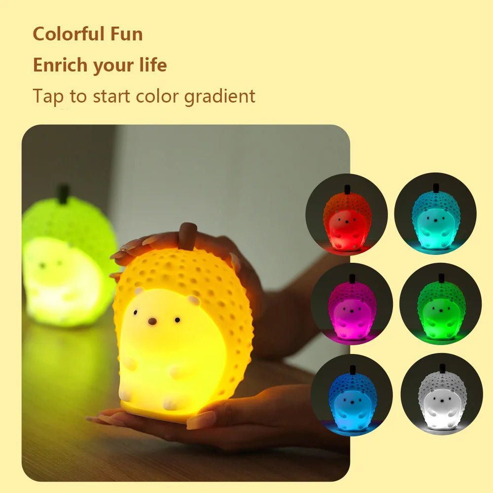 GlowPal Hedgehog Nightlight - GlowPal