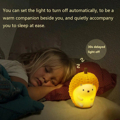 GlowPal Hedgehog Nightlight - GlowPal