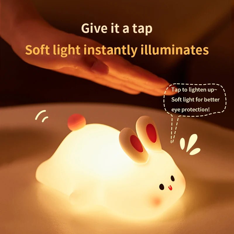 GlowPal SquishBunny Nightlight - GlowPal