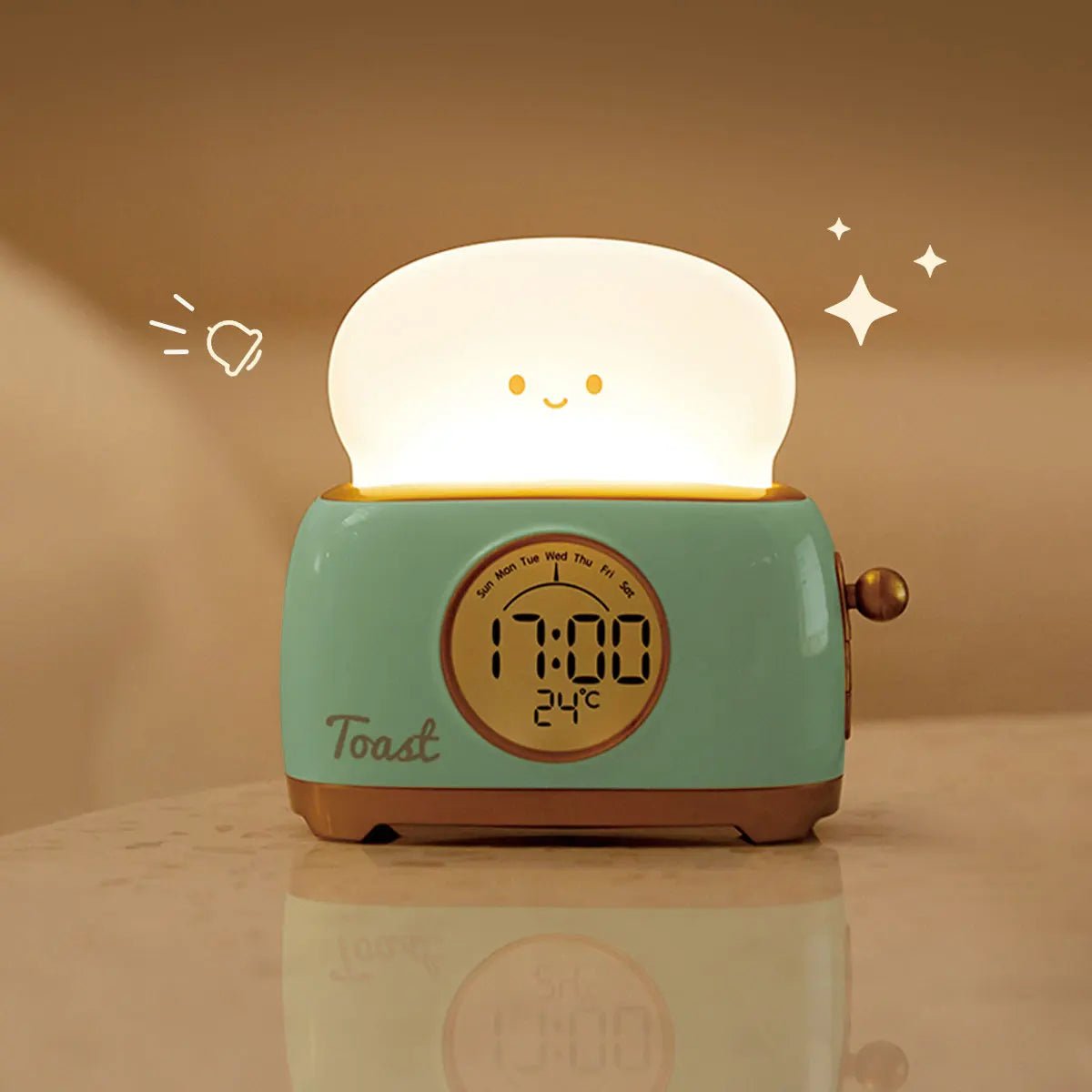 GlowPal ToastClock Nightlight - GlowPal